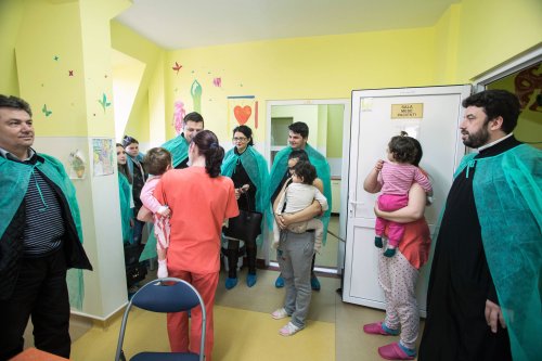 Daruri pentru copii internați în secțiile Spitalului de Pediatrie din Sibiu