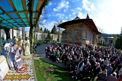 Mănăstirea Voroneţ şi-a cinstit ocrotitorul