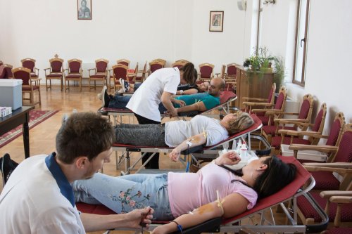 Peste 50 de persoane din Făgăraș au donat sânge