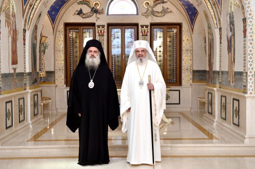 Vizita Înaltpreasfințitului Părinte Teodosie, Arhiepiscop de Sevastia, la Patriarhia Română