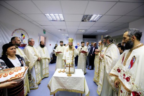 Târnosirea capelei noului Spital Orășenesc din Întorsura Buzăului