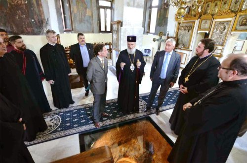Ministrul culturii, în vizită în Arhiepiscopia Târgoviștei