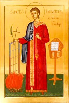 Sfântul Mucenic Laurenţiu arhidiaconul; Sfântul Sfinţit Mucenic Xist, Episcopul Romei; Sfântul Mucenic Ipolit