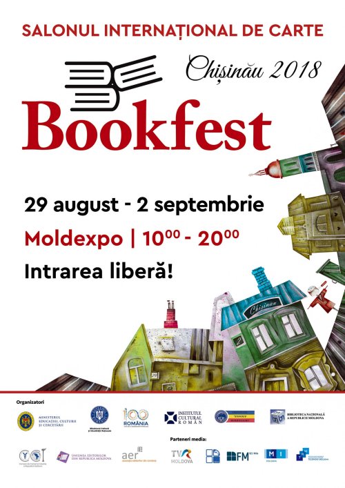 Salon internaţional de carte Bookfest la Chişinău