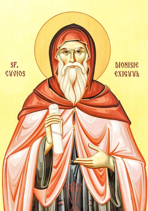 Începutul anului bisericesc; Sfântul Cuvios Dionisie Exiguul (cel Smerit); Sfântul Cuvios Simeon Stâlpnicul (Te Deum)