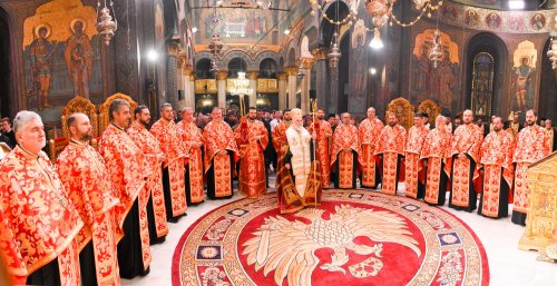 Slujbă de priveghere la Catedrala Patriarhală