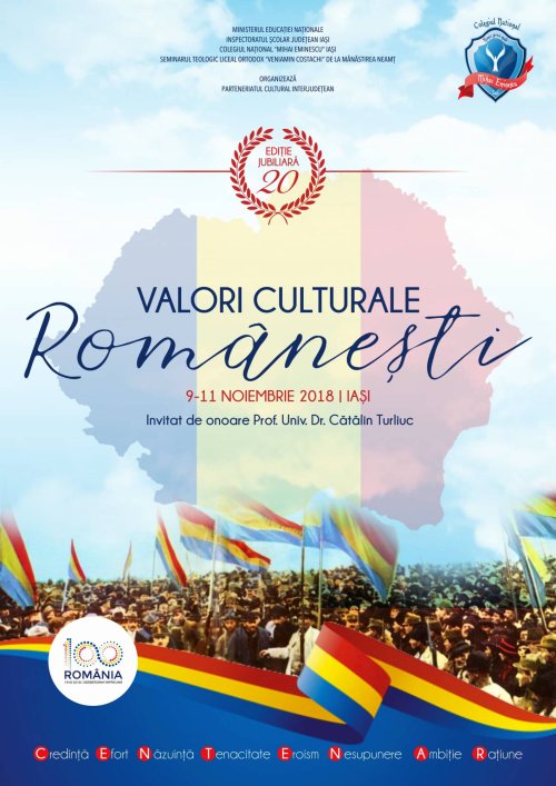 Ediţie aniversară a proiectului „Valori culturale româneşti”