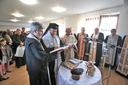 Un nou cămin pentru vârstnici, sfințit și inaugurat la Mediaș