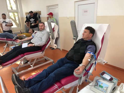 Campanie de donare de sânge la Vâlcele, Cluj
