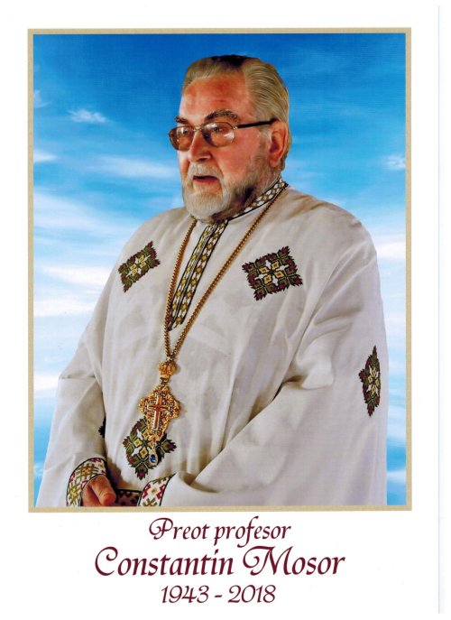 Părintele Mosor - preotul, profesorul, omul