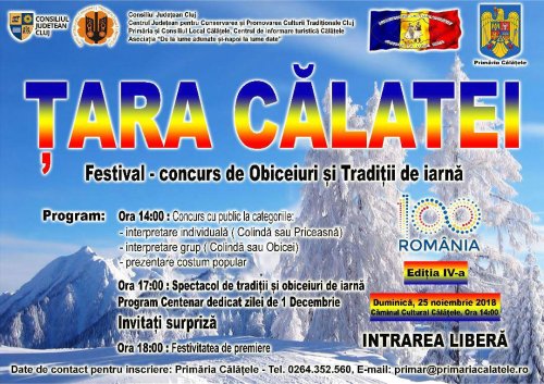 Festival-concurs de obiceiuri și tradiții la Călățele, Cluj