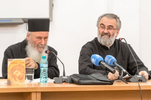 Părintele Vasilios Gondikakis, în conferință la București