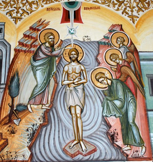 Taina Sfântului Botez,  între simbol şi prefigurare