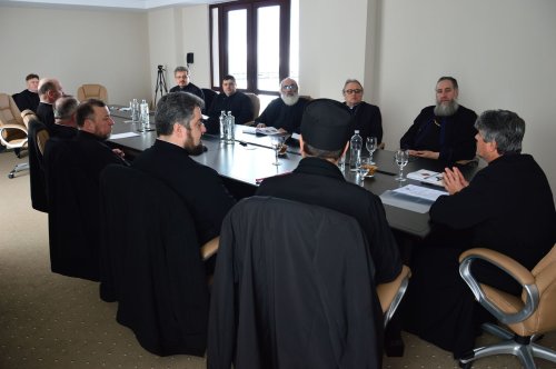 Şedinţa Consiliului duhovnicesc în Protopopiatul Moineşti