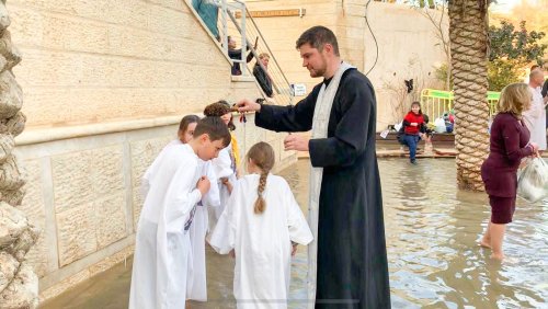 Tineri și copii pelerini în Țara Sfântă