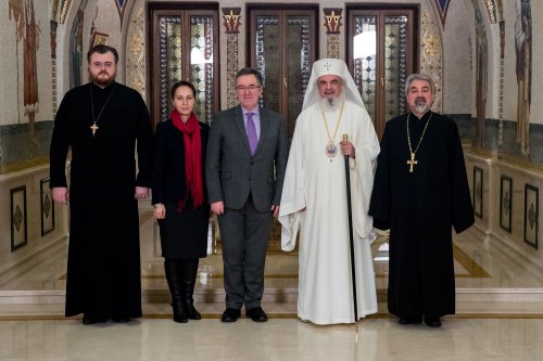 Vizita ambasadorului Regatului Unit la Patriarhia Română