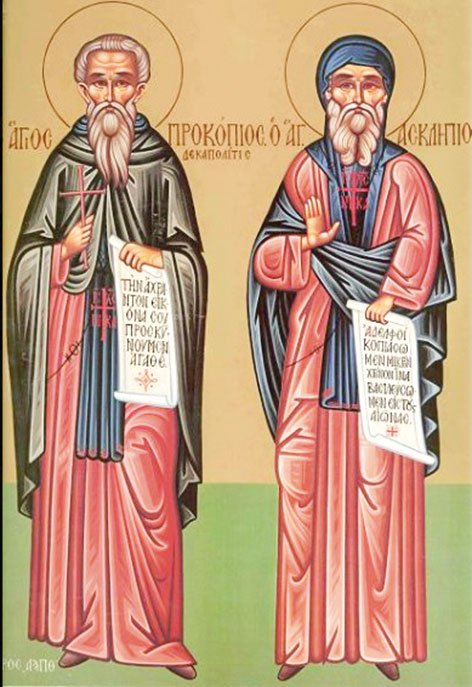 Sfinţii Cuvioşi Mărturisitori Procopie şi Talaleu