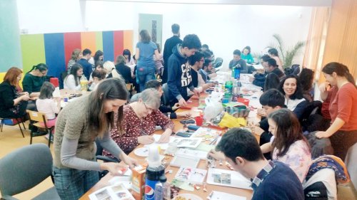 Atelier de mărțișoare cu scop caritabil, la Timișoara