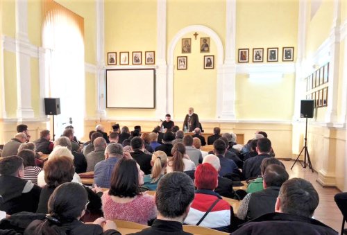 Conferință a Înaltpreasfințitului Arhiepiscop Timotei, la ASCOR Arad