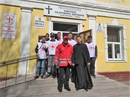 Profesori și elevi în sprijinul Asociației Filantropia Ortodoxă, Bistrița-Năsăud
