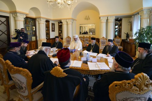 Sinodul Mitropoliei Munteniei și Dobrogei, la Reşedinţa Patriarhală