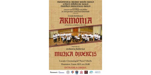 Concert al Coralei „Armonia” la Gherla, județul Cluj