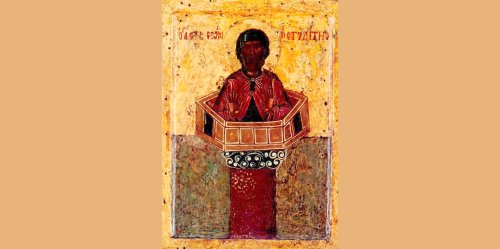 Sfântul Cuvios Simeon cel din Muntele Minunat (Dezlegare la peşte)