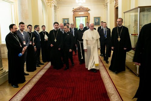 Palatul Patriarhiei, vizitat în luna mai de Papa Francisc