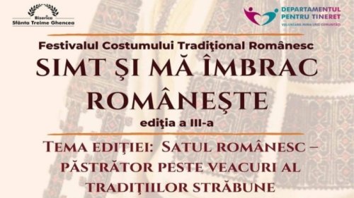 Festivalul costumului tradiţional românesc în Capitală