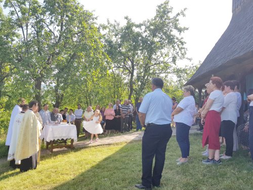 Cerc preoțesc la Straja – Huedin, Cluj