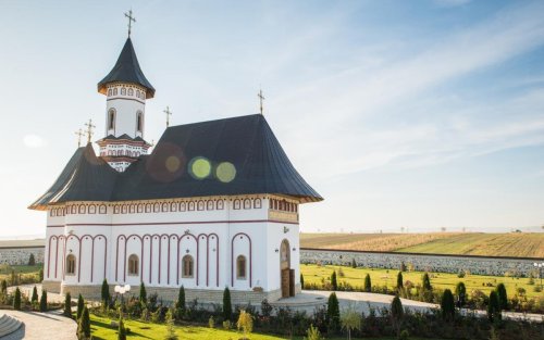Biserica nouă a Mănăstirii Zosin, judeţul Botoşani