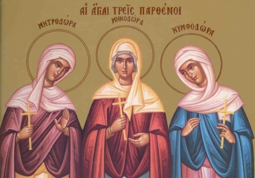 Sf. Mc. Minodora, Mitrodora  şi Nimfodora