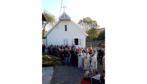 Înaltpreasfinţitul Părinte Teofan a participat la sfinţirea primei biserici ortodoxe româneşti din Regatul Norvegiei