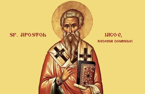 Sfântul Apostol Iacov, rudenia Domnului, întâiul Episcop al Ierusalimului; Sfântul Cuvios Macarie Romanul