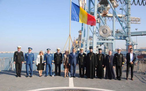 Echipajul Fregatei „Regele Ferdinand” în vizită la Locurile Sfinte