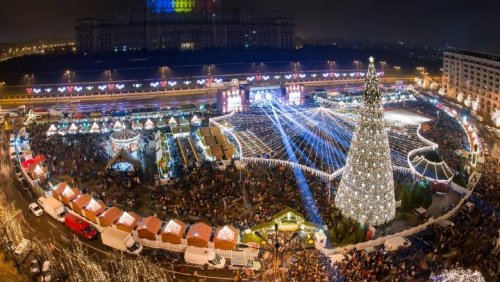Spectacol la Târgul de Crăciun, de Ziua României