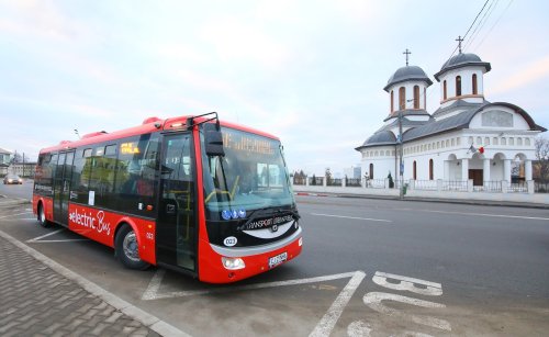 Transport public exclusiv electric în Turda