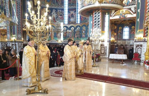 Slujba Aghesmei Mari la Catedrala Arhiepiscopală din Arad