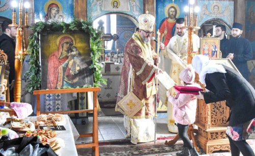 Slujire arhierească la o biserică istorică din județul Giurgiu