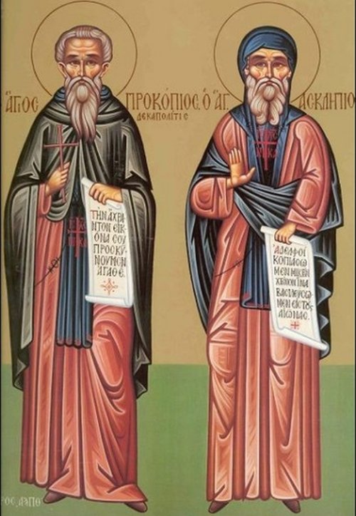 Sf. Cuv. Mărturisitori Procopie şi Talaleu 