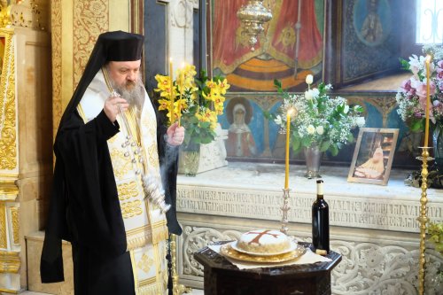 Patriarhul Justinian Marina, pomenit la Mănăstirea Radu Vodă din Capitală