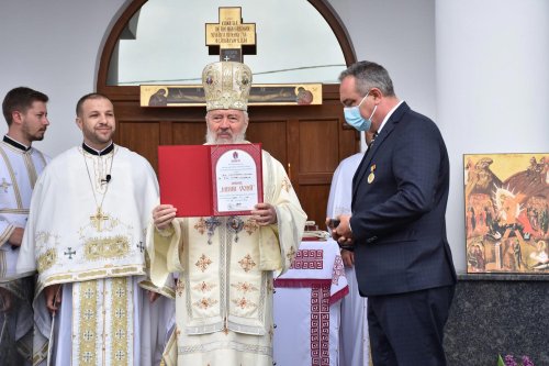 Medic militar distins de Mitropolitul Clujului, Maramureşului şi Sălajului