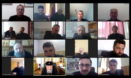 Şedinţă on-line a Permanenţei Consiliului eparhial al Arhiepiscopiei Sibiului