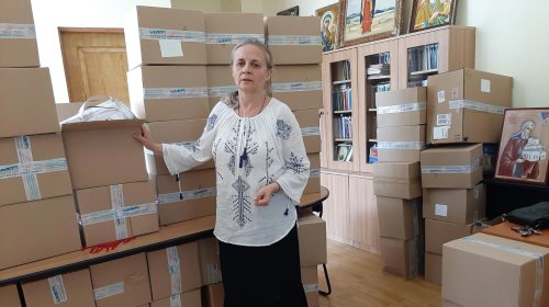 3.000 de viziere pentru spitale doljene de la Fundația „Societatea Ortodoxă a Femeilor” din Craiova