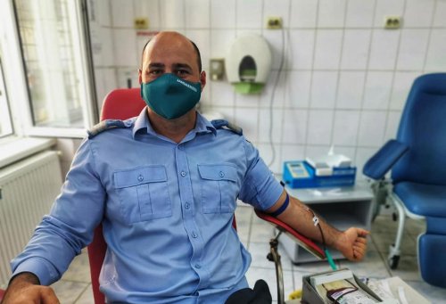 Noi donatori la Sibiu în cadrul campaniei „Donează sânge, salvează o viaţă!”