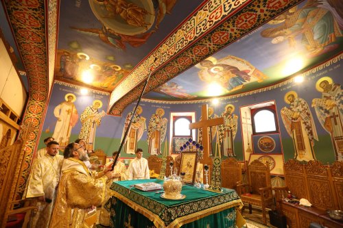 Sfințirea Altarului de la demisolul Catedralei „Sfântul Sava” din Buzău