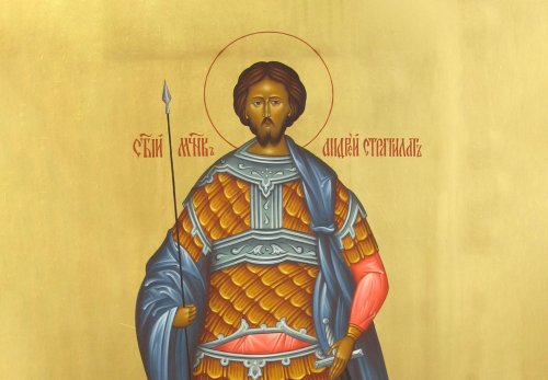Sf. Mc. Andrei Stratilat, Timotei, Agapie şi Tecla