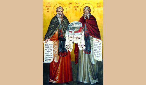 Înainte-prăznuirea Naşterii Maicii Domnului; Sf. Mc. Sozont; Sf. Cuv. Simeon şi Amfilohie de la Pângăraţi
