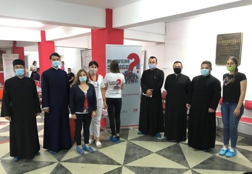 Campanie de donare de sânge în Protoieria Vălenii de Munte, județul Prahova