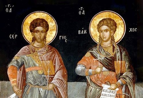 Sfinţii Mari Mucenici Serghie şi Vah; Sfinţii Mucenici  Iulian preotul, Chesarie diaconul şi Polihronie